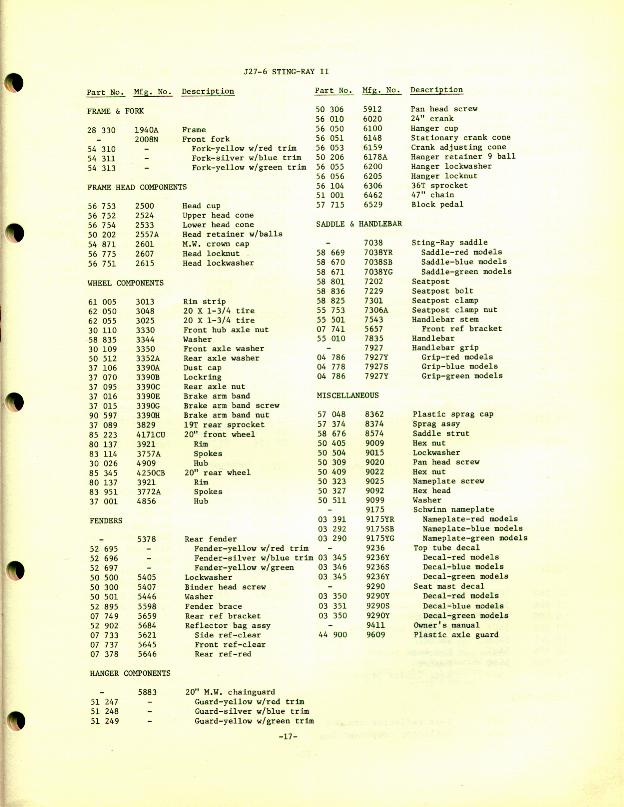 1979 Dealer Specs pg 17