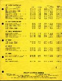 1969 Dealer Price List Page 3